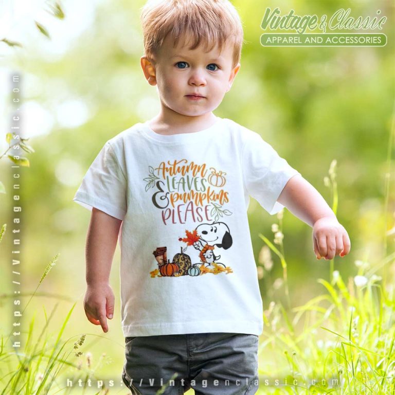 Snoopy Autumn Leaves Pumpkins Please Shirt Thanksgiving kids tshirt Snoopy Autumn Leaves Pumpkins Please Shirt Thanksgiving kids tshirt