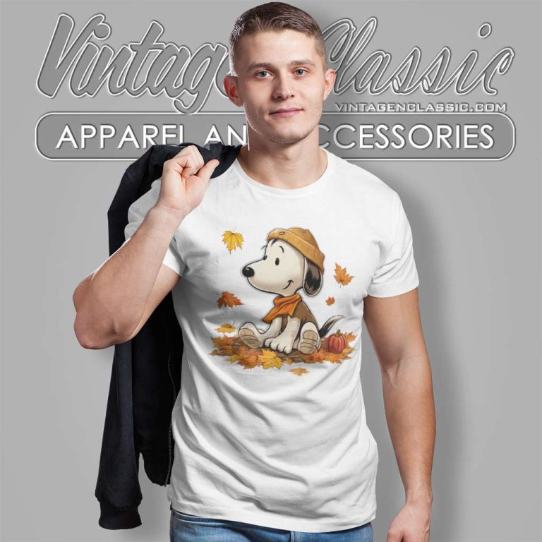 Snoopy Autumn Thanksgiving Day T Shirt Snoopy Autumn Thanksgiving Day T Shirt