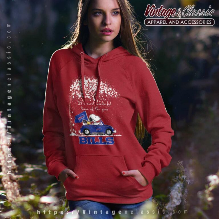 Snoopy Bills Its Most Wonderful Time Of The Year Hoodie Snoopy Bills Its Most Wonderful Time Of The Year Hoodie
