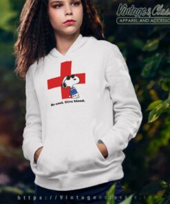 Snoopy Blood Donation Hoodie