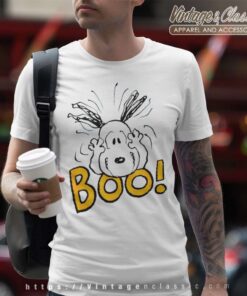 Snoopy Boo Funny Halloween T Shirt