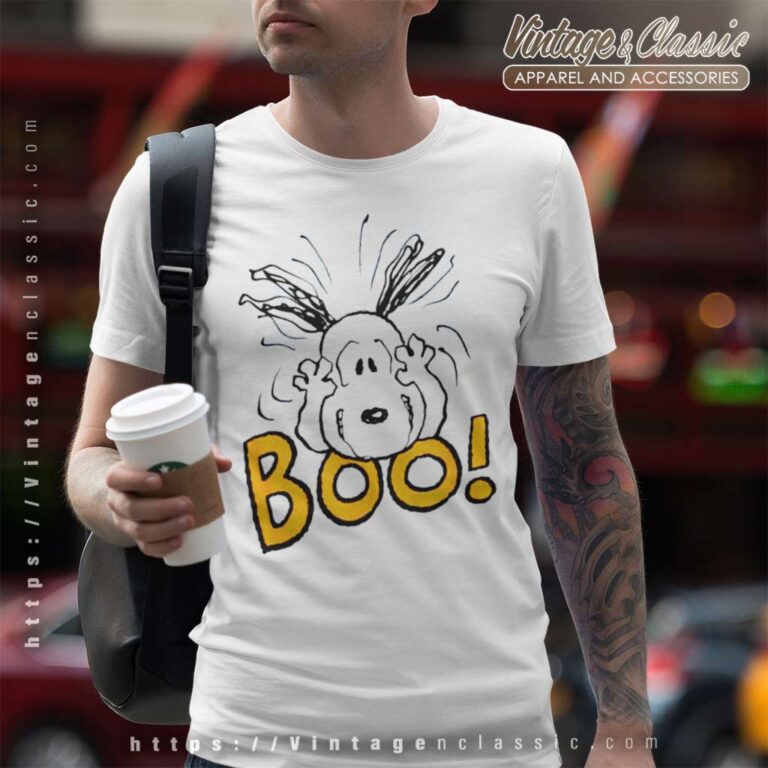Snoopy Boo Funny Halloween T Shirt Snoopy Boo Funny Halloween T Shirt
