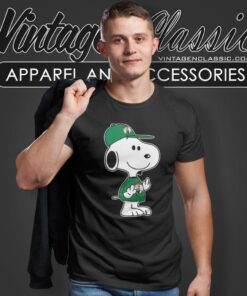 Snoopy Boston Celtics Double Middle Fingers Fck You T Shirt