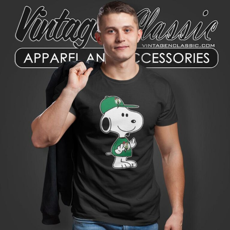 Snoopy Boston Celtics Double Middle Fingers Fck You T Shirt Snoopy Boston Celtics Double Middle Fingers Fck You T Shirt
