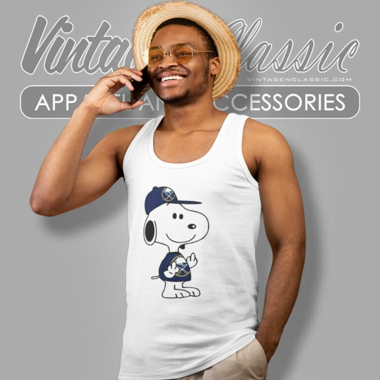 Snoopy Buffalo Sabres Nhl Double Middle Fingers Fck You Tank Top Racerback Snoopy Buffalo Sabres Nhl Double Middle Fingers Fck You Tank Top Racerback
