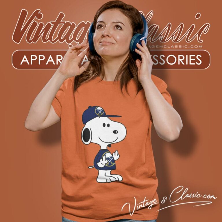 Snoopy Buffalo Sabres Nhl Double Middle Fingers Fck You Women T Shirt Snoopy Buffalo Sabres Nhl Double Middle Fingers Fck You Women T Shirt