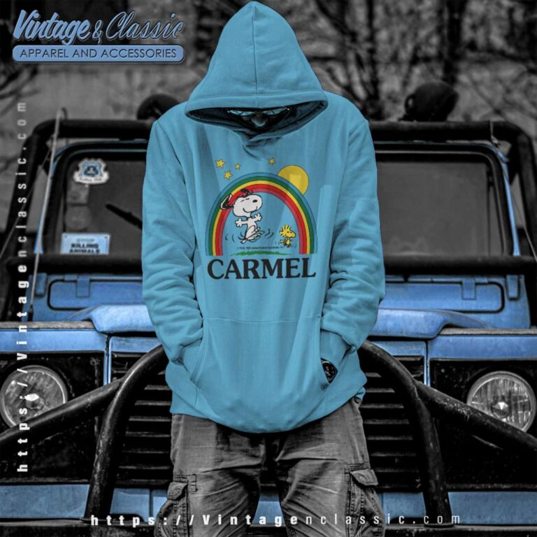 Snoopy Carmel Peanuts Rainbow Hoodie Snoopy Carmel Peanuts Rainbow Hoodie