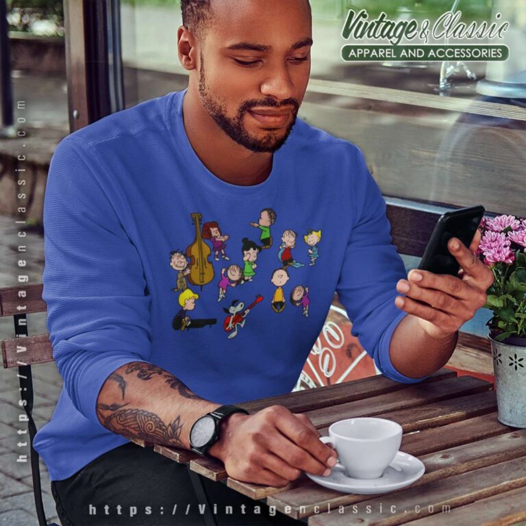 Snoopy Charlie Brown Christmas Dance Sweatshirt Snoopy Charlie Brown Christmas Dance Sweatshirt