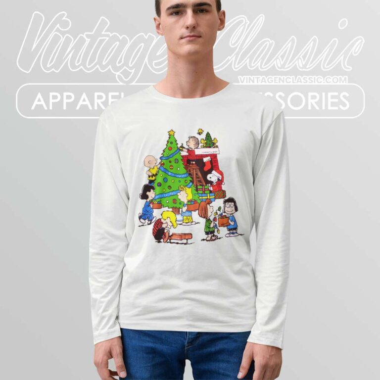 Snoopy Charlie Brown Christmas Gifts Long Sleeve Tee Snoopy Charlie Brown Christmas Gifts Long Sleeve Tee
