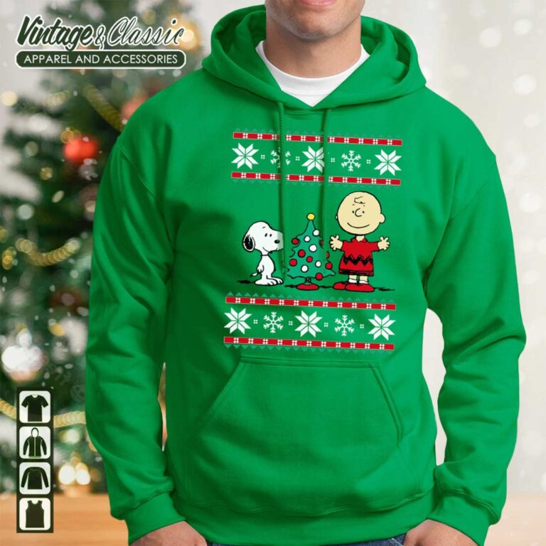 Snoopy Charlie Brown Christmas Hoodie Snoopy Charlie Brown Christmas Hoodie