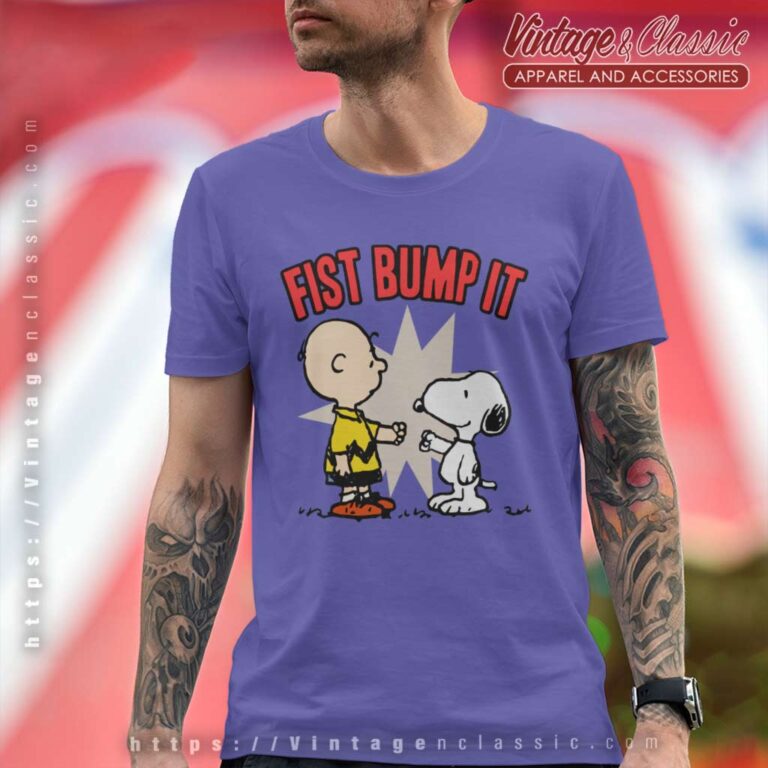Snoopy Charlie Brown Fist Bump It T Shirt Snoopy Charlie Brown Fist Bump It T Shirt