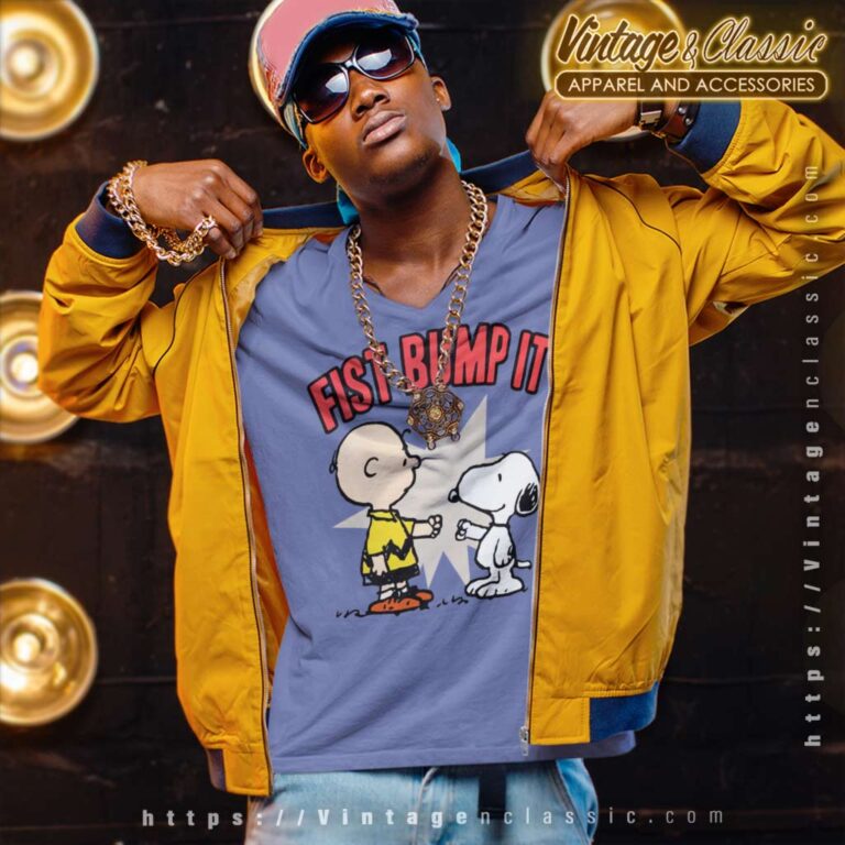 Snoopy Charlie Brown Fist Bump It V Neck TShirt Snoopy Charlie Brown Fist Bump It V Neck TShirt