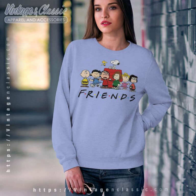 Snoopy Charlie Brown Friends Sweatshirt Snoopy Charlie Brown Friends Sweatshirt