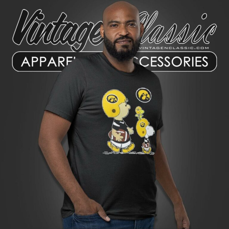 Snoopy Charlie Brown Go Iowa Hawkeyes T Shirt Snoopy Charlie Brown Go Iowa Hawkeyes T Shirt