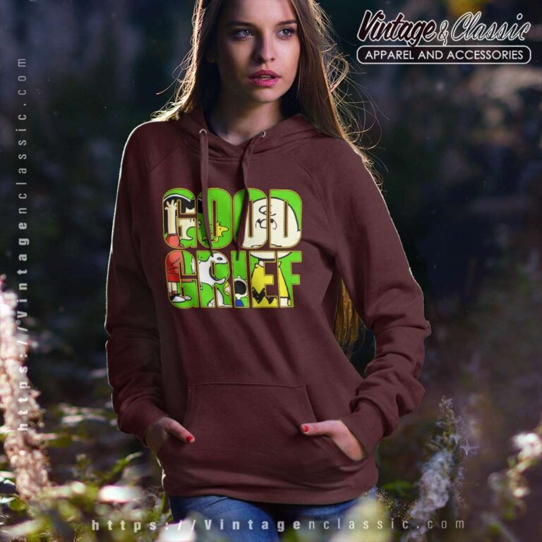 Snoopy Charlie Brown Good Grief Hoodie Snoopy Charlie Brown Good Grief Hoodie