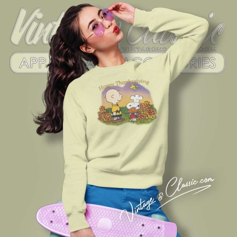 Snoopy Charlie Brown Happy Thanksgiving 2023 Sweatshirt Snoopy Charlie Brown Happy Thanksgiving 2023 Sweatshirt