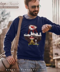Snoopy Charlie Brown Kansas City Chiefs NFL Sweatshirt