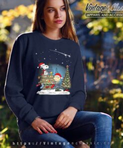Snoopy Charlie Brown Merry Christmas Sweatshirt