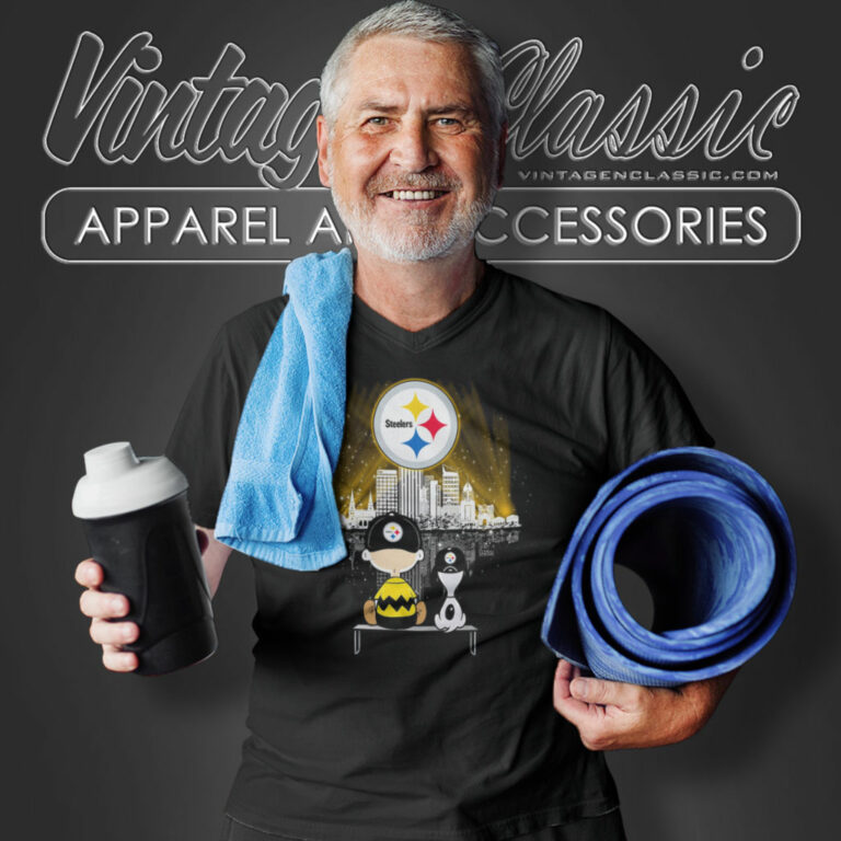 Snoopy Charlie Brown Pittsburgh Steelers V Neck TShirt Snoopy Charlie Brown Pittsburgh Steelers V Neck TShirt