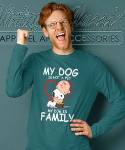 Snoopy Charlie Brown Shirt Life Is Better With A Dog Funny Long Sleeve Tee