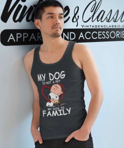 Snoopy Charlie Brown Shirt Life Is Better With A Dog Funny Tank Top Racerback