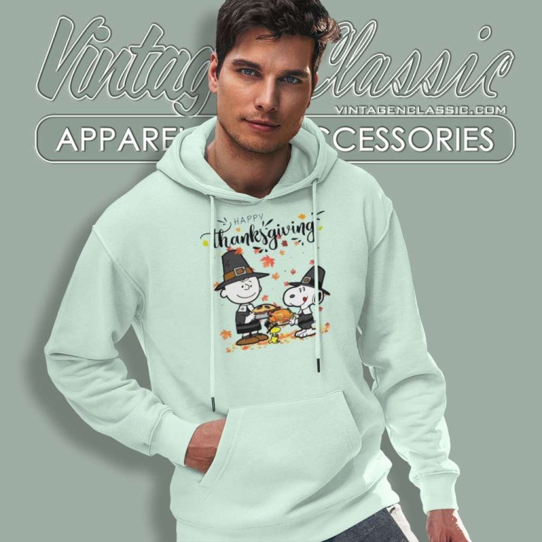 Snoopy Charlie Brown Thanksgiving Hoodie Snoopy Charlie Brown Thanksgiving Hoodie