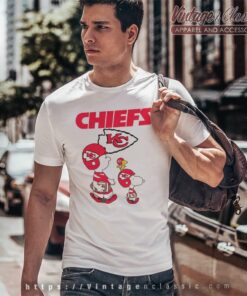 Snoopy Charlie Playing Kansas City Chiefs T Shirt