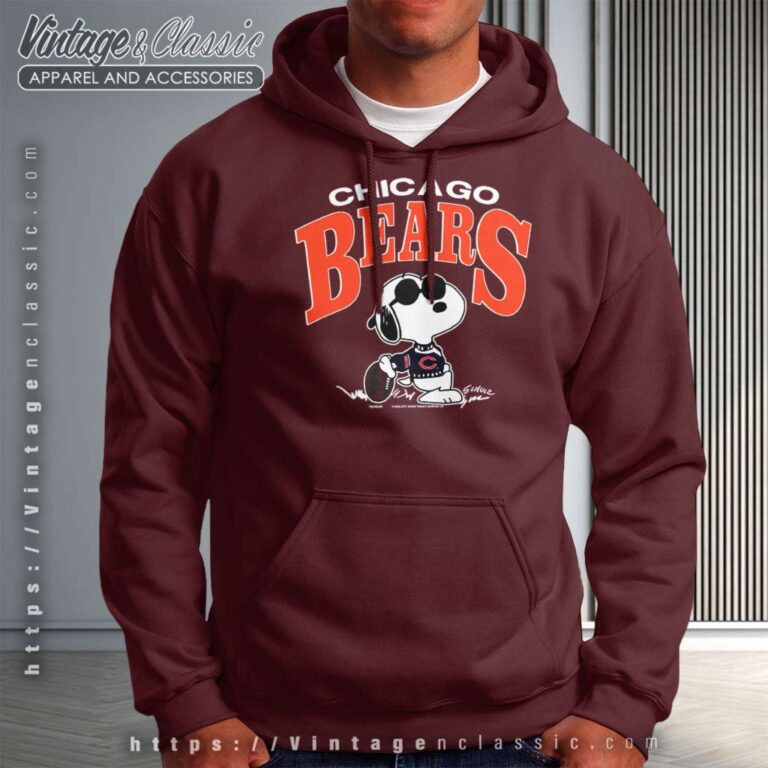 Snoopy Chicago Bears Hoodie Snoopy Chicago Bears Hoodie
