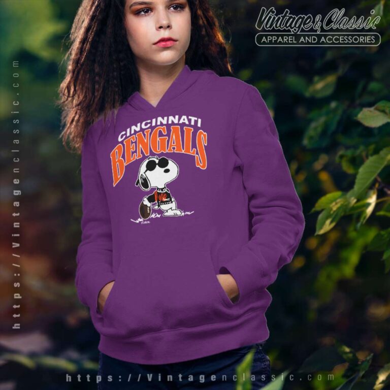 Snoopy Cincinnati Bengals Hoodie Snoopy Cincinnati Bengals Hoodie