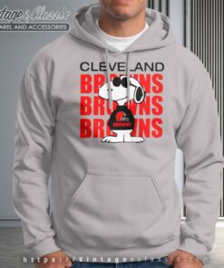 Snoopy Cleveland Browns Browns Repeat Hoodie