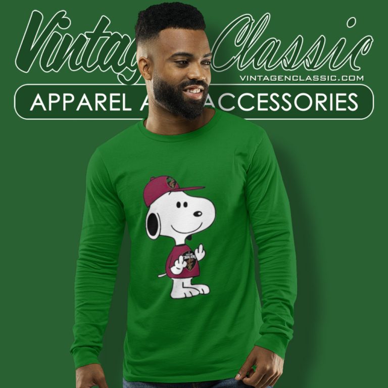 Snoopy Cleveland Cavaliers Nba Double Middle Fingers Fuck You Long Sleeve Tee Snoopy Cleveland Cavaliers Nba Double Middle Fingers Fuck You Long Sleeve Tee