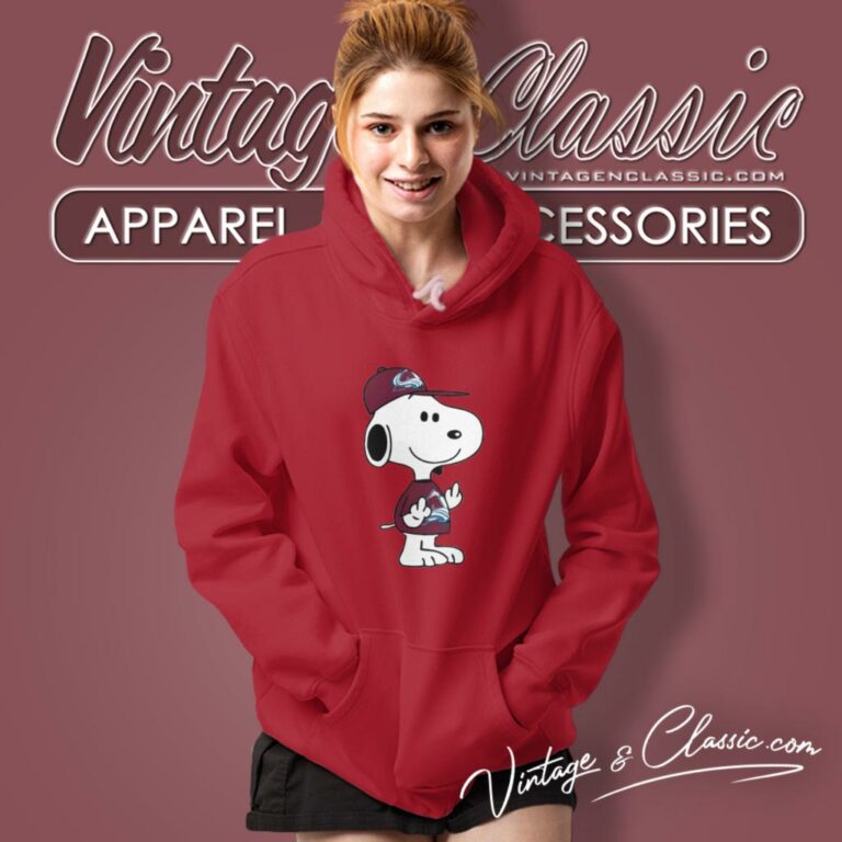 Snoopy Colorado Avalanche Nhl Double Middle Fingers Fuck You Hoodie Snoopy Colorado Avalanche Nhl Double Middle Fingers Fuck You Hoodie