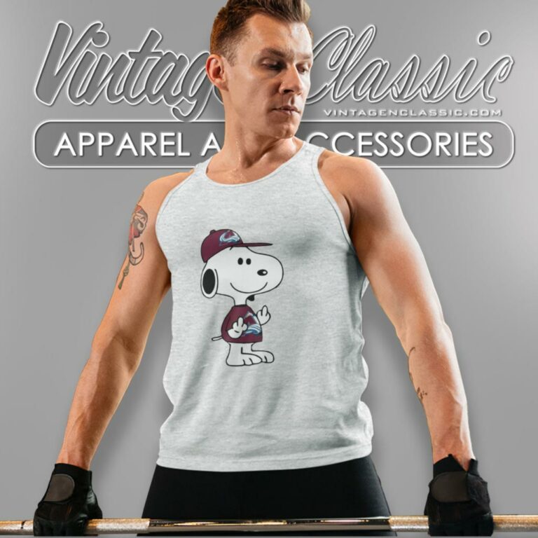 Snoopy Colorado Avalanche Nhl Double Middle Fingers Fuck You Tank Top Racerback Snoopy Colorado Avalanche Nhl Double Middle Fingers Fuck You Tank Top Racerback