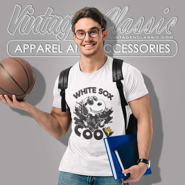 Snoopy Cool Chicago White Sox T Shirt Snoopy Cool Chicago White Sox T Shirt