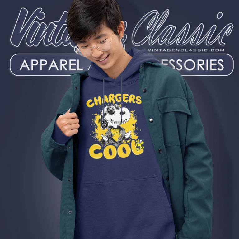 Snoopy Cool Los Angeles Chargers Hoodie Snoopy Cool Los Angeles Chargers Hoodie