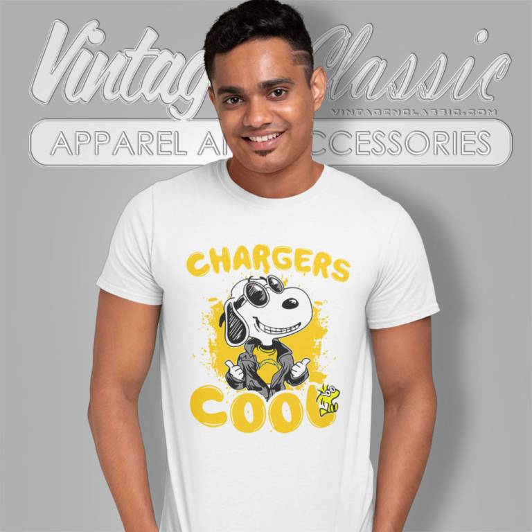 Snoopy Cool Los Angeles Chargers T Shirt Snoopy Cool Los Angeles Chargers T Shirt