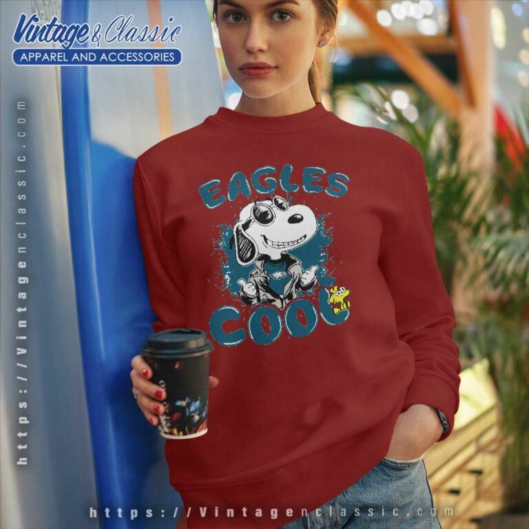 Snoopy Cool Team Philadelphia Eagles Sweatshirt Snoopy Cool Team Philadelphia Eagles Sweatshirt