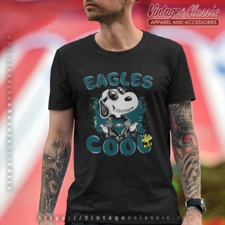 Snoopy Cool Team Philadelphia Eagles T Shirt Snoopy Cool Team Philadelphia Eagles T Shirt