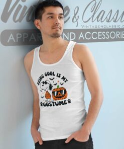 Snoopy Costume Halloween Shirt Being Cool Is My 7 Snoopy Costume Halloween Shirt Being Cool Is My Tank Top Racerback