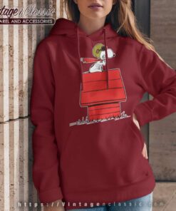 Snoopy Curse You Red Baron Hoodie