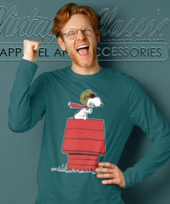 Snoopy Curse You Red Baron Long Sleeve Tee