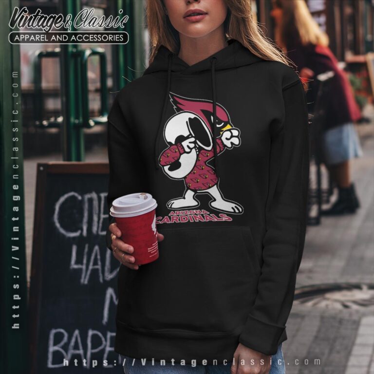 Snoopy Dabbing Arizona Cardinals Shirt Hoodie Snoopy Dabbing Arizona Cardinals Shirt Hoodie