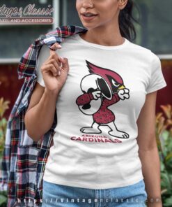 Snoopy Dabbing Arizona Cardinals Shirt