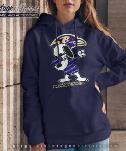 Snoopy Dabbing Baltimore Ravens Shirt