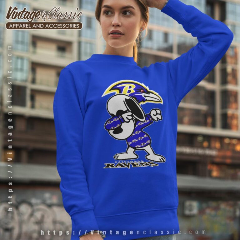 Snoopy Dabbing Baltimore Ravens Shirt Sweatshirt Snoopy Dabbing Baltimore Ravens Shirt Sweatshirt