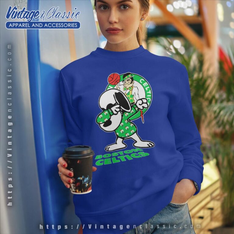 Snoopy Dabbing Boston Celtics Shirt Sweatshirt Snoopy Dabbing Boston Celtics Shirt Sweatshirt