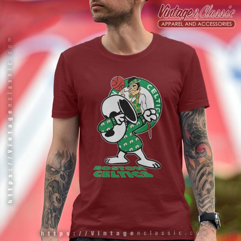 Snoopy Dabbing Boston Celtics Shirt T shirt Snoopy Dabbing Boston Celtics Shirt T shirt