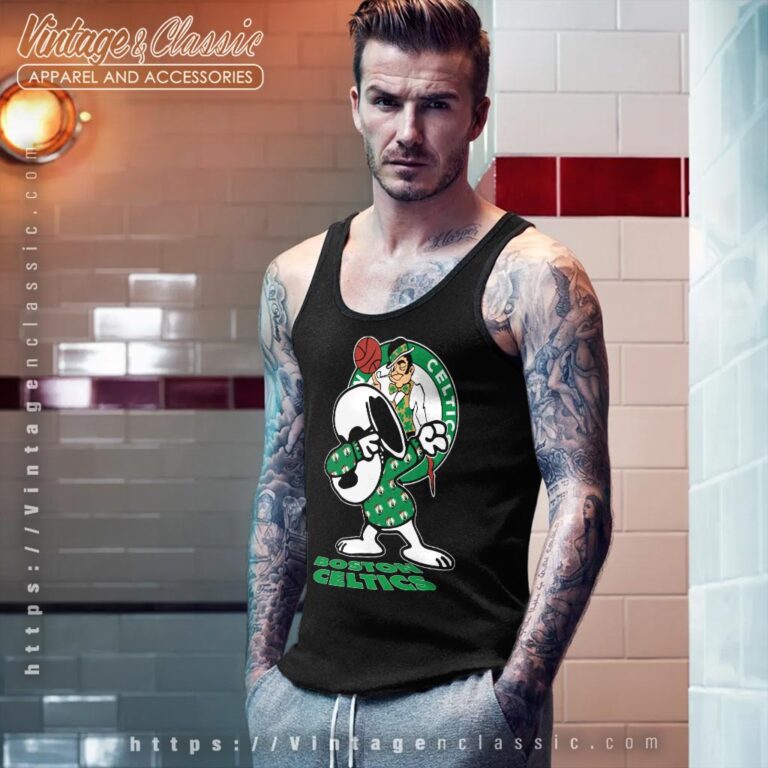 Snoopy Dabbing Boston Celtics Shirt Tank Top Racerback Snoopy Dabbing Boston Celtics Shirt Tank Top Racerback