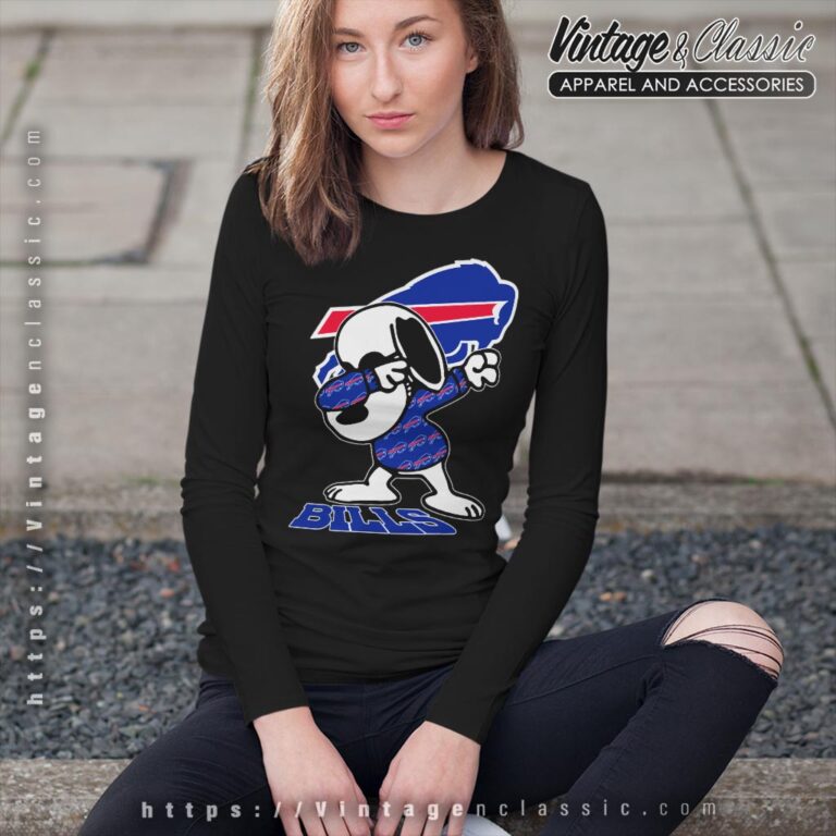 Snoopy Dabbing Buffalo Bills Shirt Long Sleeve Tee Snoopy Dabbing Buffalo Bills Shirt Long Sleeve Tee