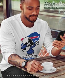 Snoopy Dabbing Buffalo Bills Shirt Sweatshirt